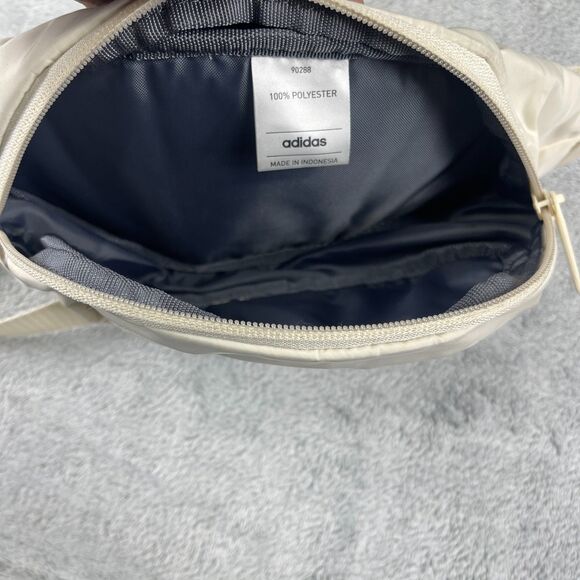 ADIDAS Core Waist Nylon Polyester Pack Belt Fanny Shoulder Bag Beige - Picture 6 of 8